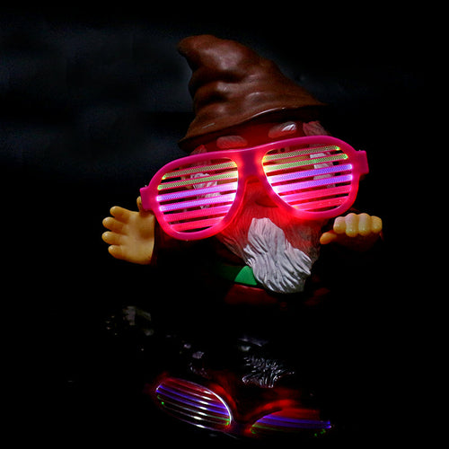 Voice-contor Led Glasses for Party Favors:Change with Music Drops