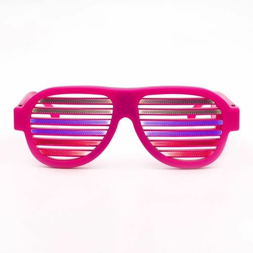 Voice-contor Led Glasses for Party Favors:Change with Music Drops