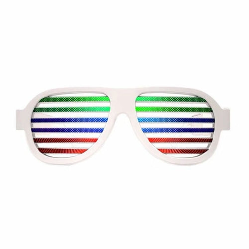 Voice-contor Led Glasses for Party Favors:Change with Music Drops